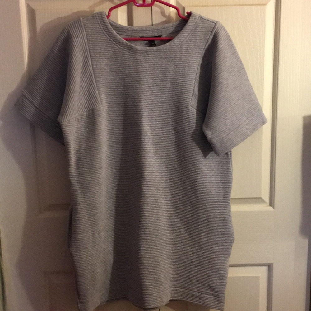 Oversized sweatshirt dress